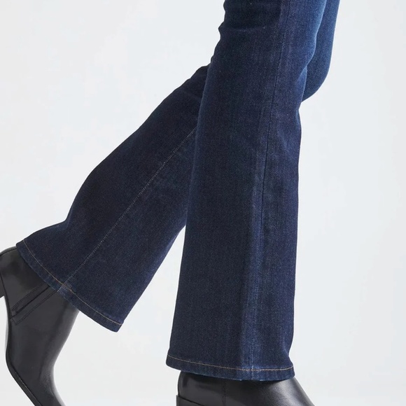 DUER NWT Women's Performance Denim Boot Cut in Dark Stone 27"x32" - Picture 7 of 12